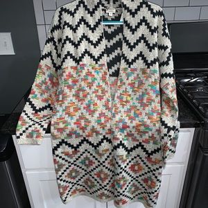 NWOT - women’s long sweater . Size L